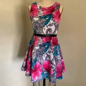 BCX GIRLS FLOWERS DRESS